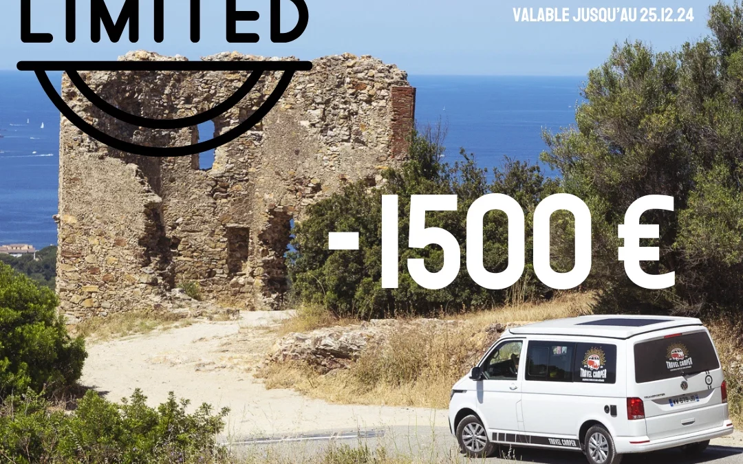 1500€ de remise sur la commande d’un van